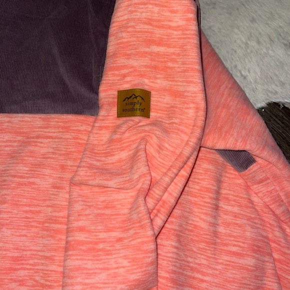 Simply Southern Youth Large Half Zip Pullover - Picture 3 of 4